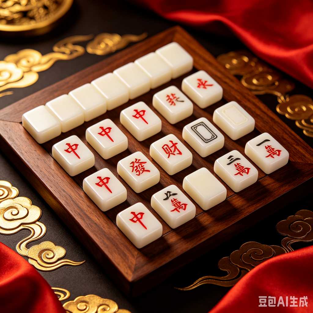handmade mahjong tiles set