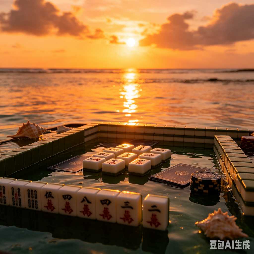 unique text mahjong tiles design